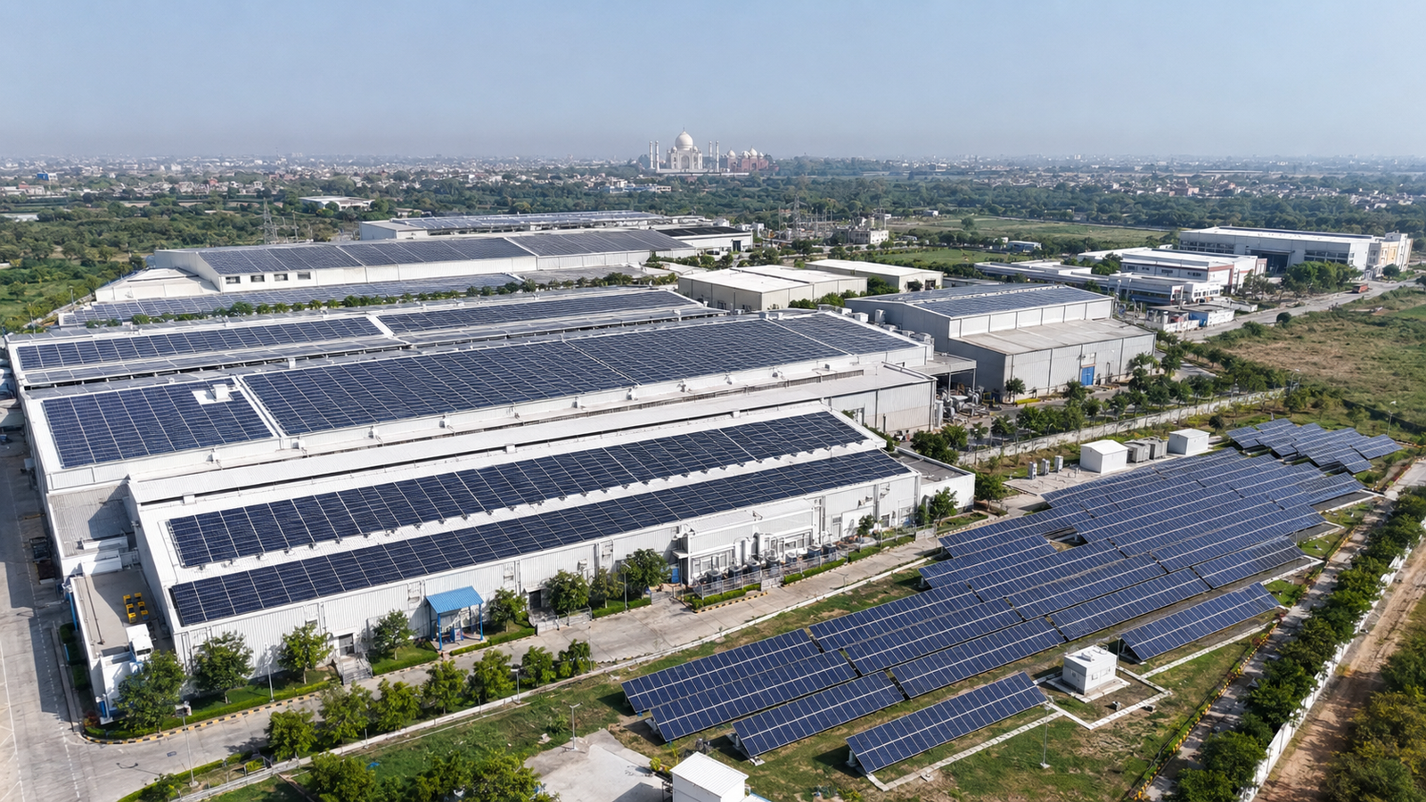 Five kilowatt hybrid rooftop solar installation